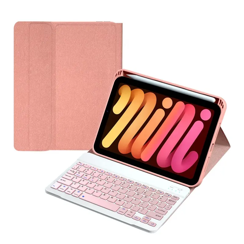 Stift halter Abdeckung für iPad Mini 6 Tastatur iPad Mini 6 Hülle Tablet iPad Mini6 Tastatur Hülle