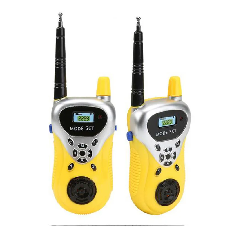 Walkie talkie interativo, 80m de longa distância, interfone em tempo real, brinquedo mensageiro para crianças, brinquedo infantil