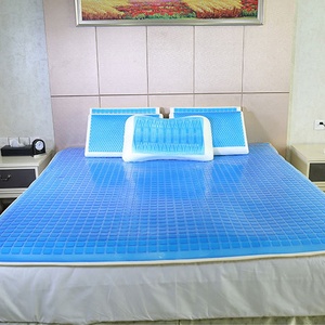 冷却マットレスゲルマットレストッパー低反発 - Product Image 2