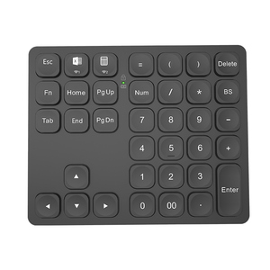 JOMAA 36 tasti senza fili tastiera numerica senza fili ricaricabile tastiera Numpad Ultra sottile numero tastiera per Pad portatile