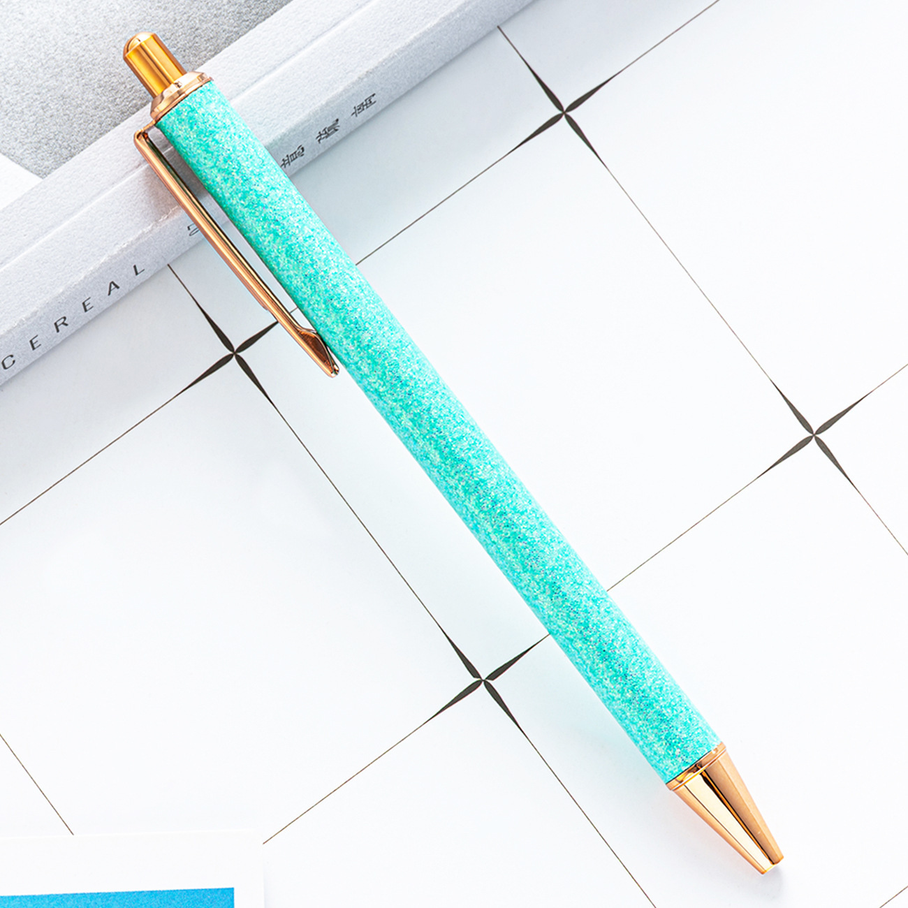 Fluorescent green (rose gold)