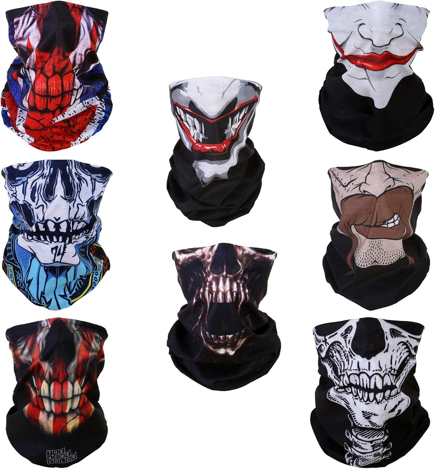 8x masque facial camouflage