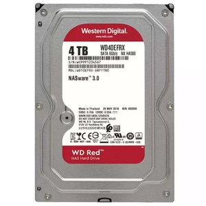 WD40EFRX 4TB内部，适用于4tb 5400转/分64mb SATA3全新和原装红色磁盘红色NAS专用硬盘