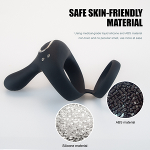 Adult APP Fernbedienung Paar Penis ring Spielzeug Vibrator Cockring Verzögerung Ejakulation Sexspielzeug für den Menschen - Product Image 4
