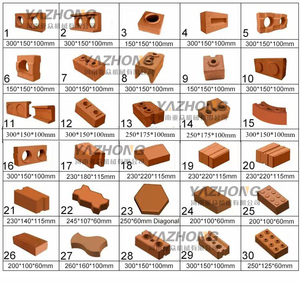 เครื่องทำอิฐบล็อกดินเหนียวกึ่งอัตโนมัติไฮดรอลิก - Product Image 6