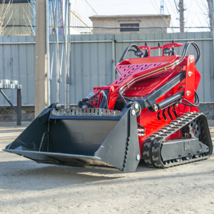 Hot Small Skid Steer Front End Loader With Bucket Compact Skid Steer Mini Loader Attachment Mini Skid Steer Loader 450 Kg - Product Image 4