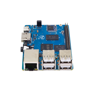 Bacca BPI-M4 di Banana Pi con Allwinner H618 2G RAM 8G Computer a bordo singolo eMMC simile al Raspberry Pi 4b