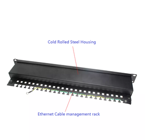 网络接线板FTP CAT5E CAT6面板RJ45母连接器接线板 - Product Image 3