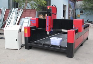 Hihgh Precision 3 Axis Black and Red Processing Marble <strong>Cnc</strong> <strong>Router</strong> Best Seller Stone Engraving and Cutting Machine - Product Image 6