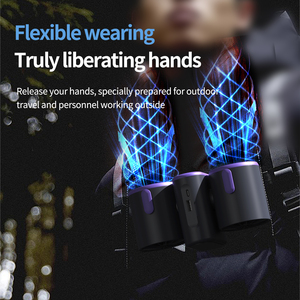 3-In-1 Mini Dual-Head High-Power Draagbare Luchtkoelventilator Voor Gebruik Buitenshuis - Product Image 6