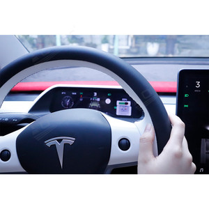 Display cruscotto digitale per cruscotto LCD per auto Android Display per Tesla modello 3 modello Y navigazione GPS - Product Image 2