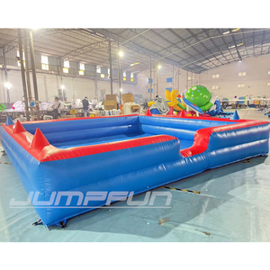 5 5 metre şişirilmiş top havuzu çocuklar için özelleştirilmiş okyanus top havuzları ucuz şişme çit topu çukur - Product Image 1