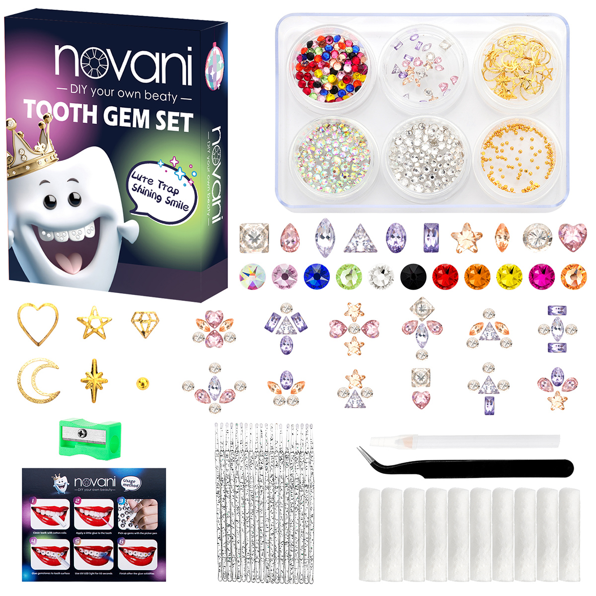 Kit de gemme de dent 15