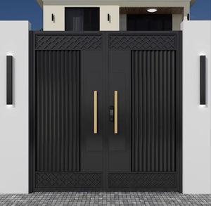 Bán Buôn Cổ Điển Truyền Thống Wrought Sắt Cổng Tùy Chỉnh Hiện Đại Giá Nhà Máy Chính Cổng - Product Image 2