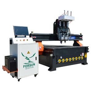 ¡19% de descuento! Enrutador CNC multihusillo, máquina enrutadora de madera CNC de 4 ejes con rotativo - Product Image 2