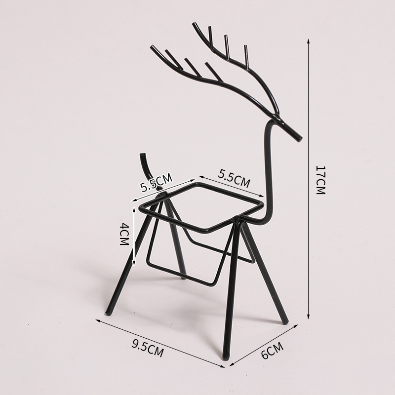 Black deer frame