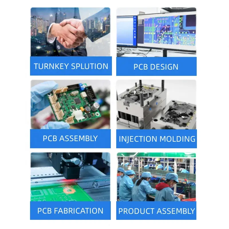 China líder profissional Pcba fabricante de protótipo rápido de montagem de PCB de um lado fornecedor PWB PWB fábrica de serviços