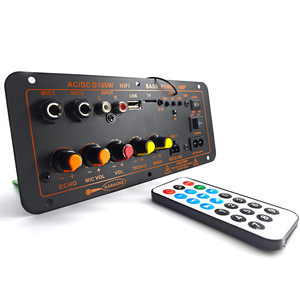 USBTFカード付きBluetoothMP3モジュールFMラジオエコートレブルマイク100W22VMP3プレーヤーアンプボード - Product Image 5