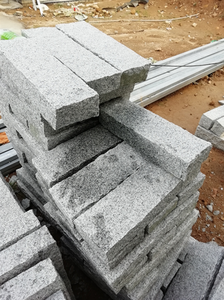 Ánh sáng tự nhiên đá Granite lát treads kerb đá Granite <span class=keywords><strong>Cobble</strong></span> đá kerbstone curbstone - Product Image 4