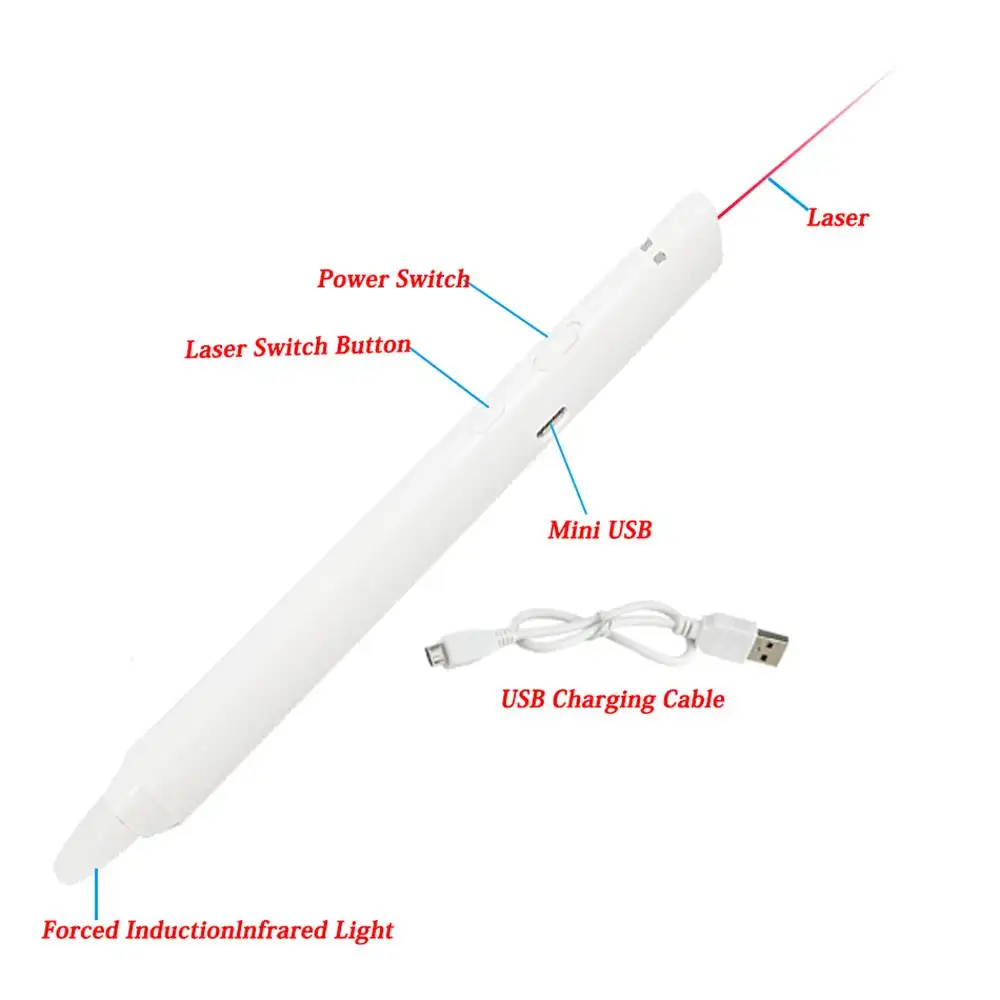 Penna ricaricabile per scrittura a penna digitale Touch Pen uso per lavagna interattiva portatile