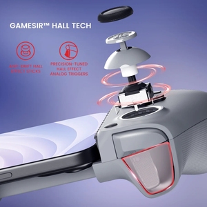 Gamepad inalámbrico tipo C Joystick de juego para teléfono móvil para IOS / Android Smartphone Gaming Controller Game Sir G8 - Product Image 4