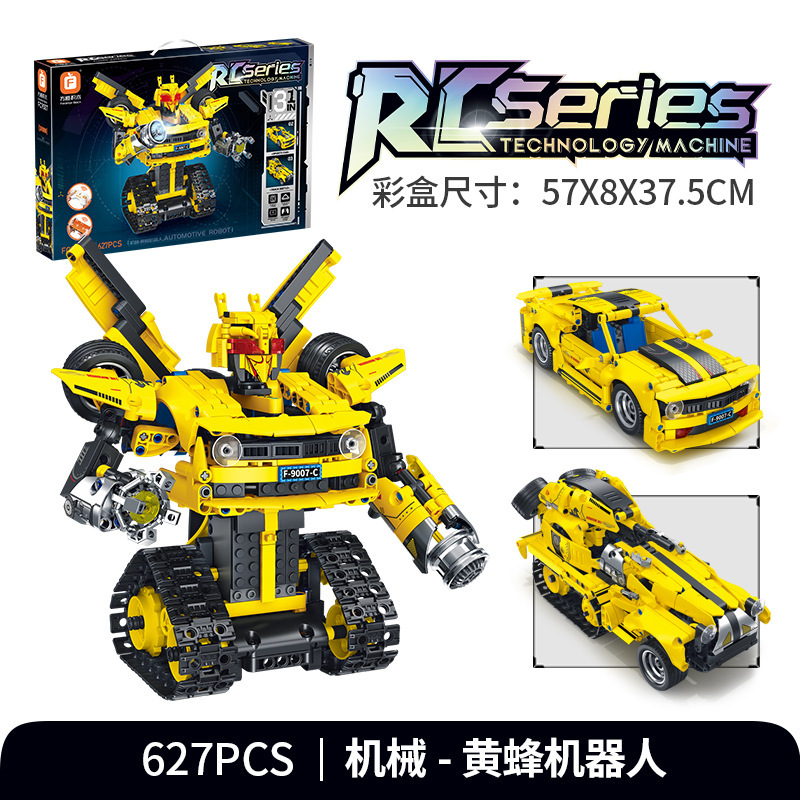 Robot avispa mecánica teledirigida 9007 - Caja de regalo de 627 piezas