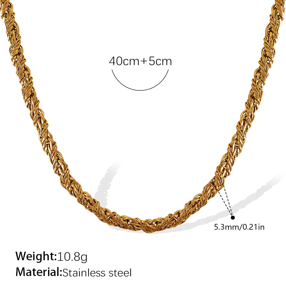 Collar de oro XL128G