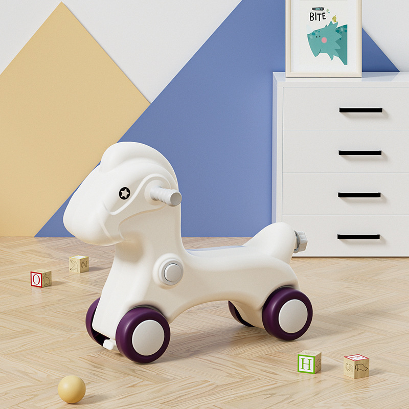 gift item-horse-shaped roller coaster-purple