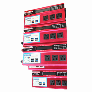 1000W Modificado Inversor de Onda Senoidal Personalizado DC para AC 12V a 110V 3 Soquetes Off Grid Power Inverter