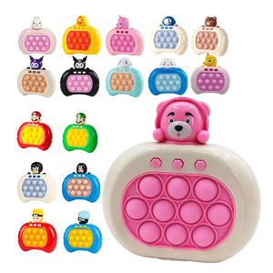 Yeni Mini hız hızlı hızlı itme oyun konsolu elektronik interaktif Pop Light Up bulmaca kabarcık bu makine Fidget çocuk için oyuncak - Product Image 1
