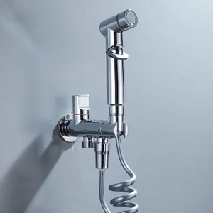Banyo sıhhi tesisat paketi için Modern tasarım paslanmaz çelik bide yıkama kiti jinekolojik temizleyici - Product Image 3