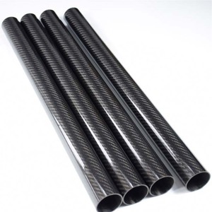 צינור סיבי פחמן צינור 1 מטר באיכות גבוהה 30 מ "מ 40 מ" מ 50 מ "מ 60 מ" מ 70 מ "מ צינור סיבי פחמן - Product Image 2