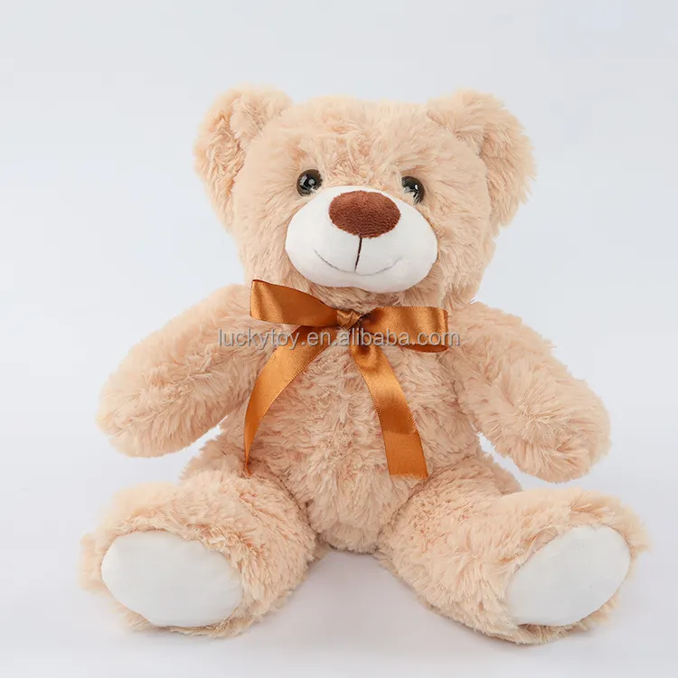 Peluche di origine di vendita calda del giocattolo fortunato fabbricazione dell'orsacchiotto morbido personalizzato