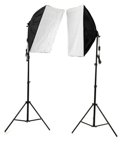 Hotsale 2M x 3M/6.5ft x 10ft arka plan destek seti ve 5500K şemsiye Softbox sürekli aydınlatma kiti fotoğraf stüdyosu için ürün - Product Image 2