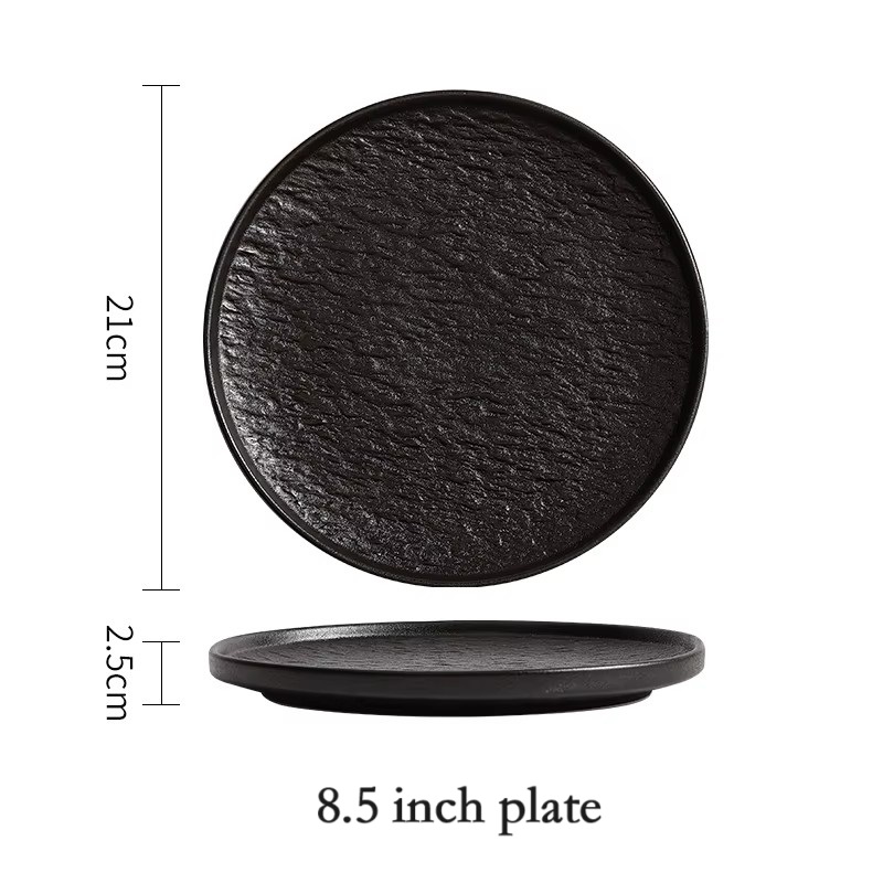 Plaque 8,5 pouces-noir