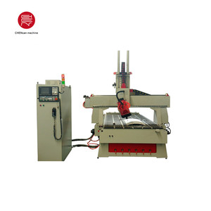 Enrutador cnc de 4 ejes atc, máquina con cabezal rotativo - Product Image 2