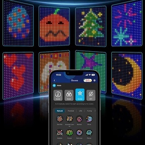 DIYカーテンライトRGBマジックドットコントロールラバーカバーワイヤーライトAPPプログラミングスマートLED装飾ライトストリング - Product Image 3