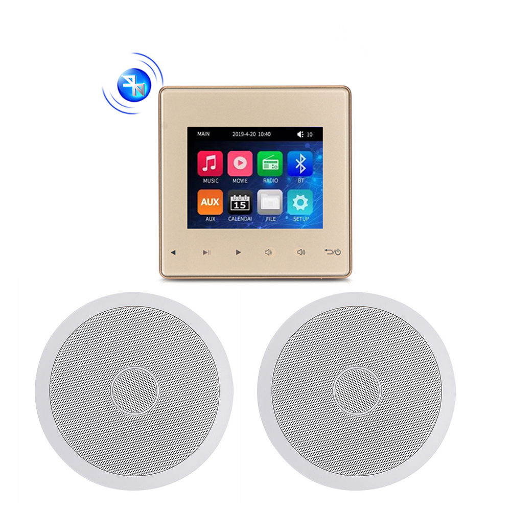 ampli doré et 2*spk M6