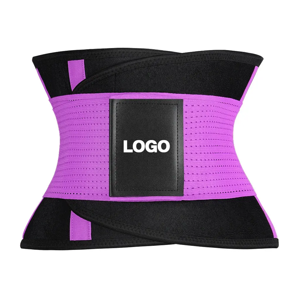 Logotipo personalizado ajustável, plus size, elástico, neoprene, mulheres, suor, emagrecimento, cintura, treinador, modelador