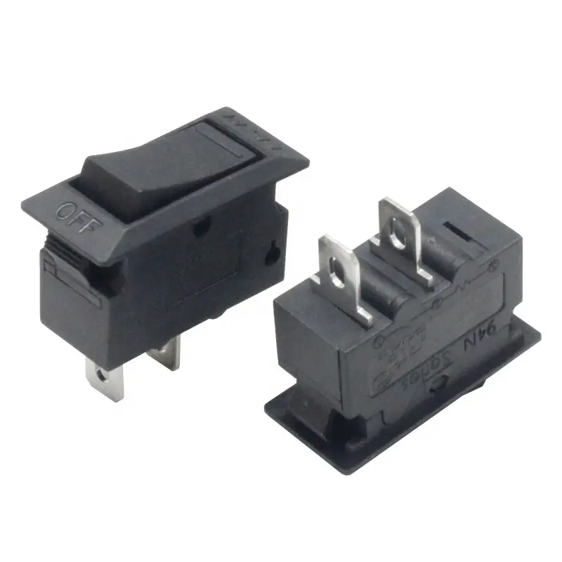 Kuoyuh 94N series 10A rocker switch thermal overload protector electronic circuit breakers