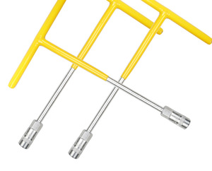 T Type Handle Torque <strong>Socket</strong> Wrench for Spark Plug Car 6-14/5-19mm Tools Cr-V Chrome Steel - Product Image 2