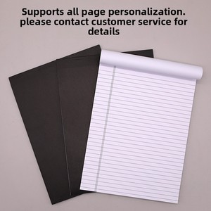 Cuaderno abatible con logotipo personalizable al por mayor, borrador de libro de línea horizontal, páginas gruesas fáciles de rasgar para estudiantes de postgrado - Product Image 4