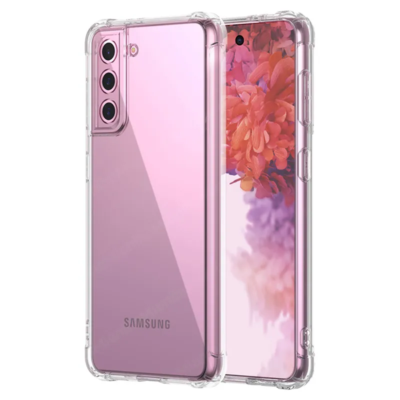 1mm 에어백 shockproof 투명 TPU 휴대 전화 액세서리 커버 케이스 삼성 갤럭시 s23 울트라 s22 플러스 s22 울트라