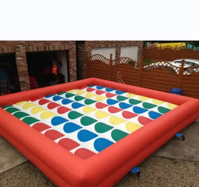 A buon mercato in PVC gonfiabile Twister materasso gonfiabile Twister gioco per il bambino adulto