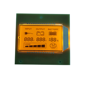Display alfanumerico personalizzato monocromatico a segmento lcd con pellicola riflettente in vetro lcd - Product Image 6