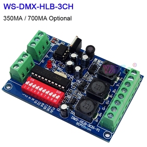 5V-36V DMX512 Decoder 350MA/700MA * 3 CH/4 CH Channel <strong>DMX</strong> RGB RGBW <strong>LED</strong> Light <strong>Controller</strong> 3/4 Group Alone <strong>Led</strong>(6pin) <strong>Output</strong> Dimmer - Product Image 2