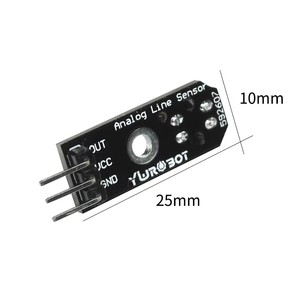 Yw Robot Es ist geeignet für Arduino Analog Tracking Sensor Modul intelligente Auto Line Patrouille