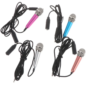חדש כניסות יד משחקי Wired קטן מיקרופון עבור iPhone 14 משחקים שירה מקצועי <span class=keywords><strong>K</strong></span> שיר חפץ מייק מיני מיקרופון