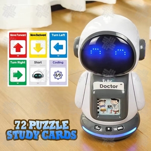 KW STEM Learning RC <strong>Robot</strong> Rechargeable With Programmable Actions Card Reading Remote Control <strong>Robot</strong> Toy for Kids - Product Image 4