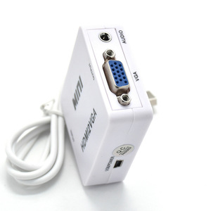 Convertidor HDM1 a VGA HD VGA Convert 1080p Audio y video HDM1 Adaptador 1960*1080p AV a HDM1 Adaptador